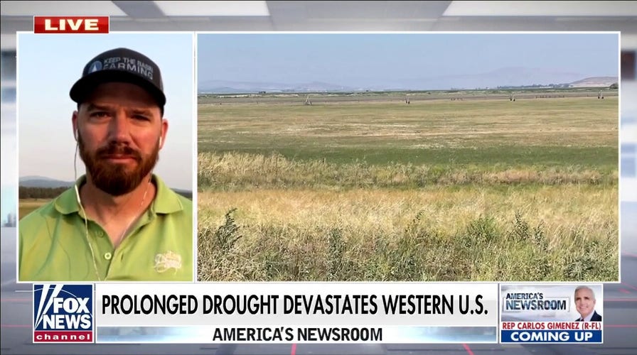 Oregon farmer expresses frustration with DC regulations as drought devastates West 
