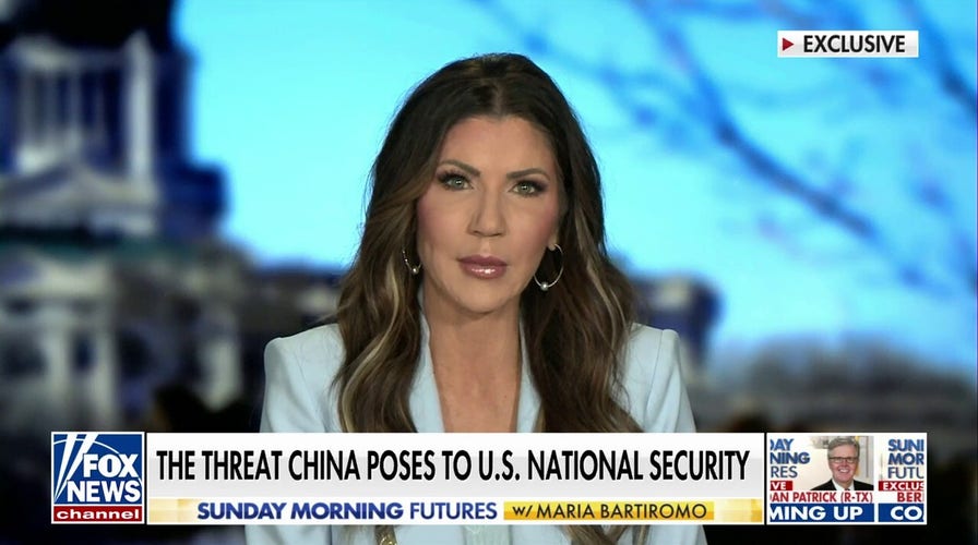 The country that controls our food supply, they control us: Gov. Kristi Noem