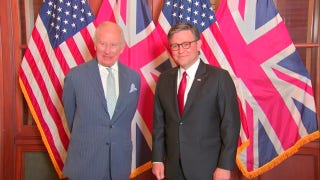 King Charles meets Speaker Johnson on Capitol Hill