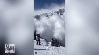 SCARY avalanche at Utah resort