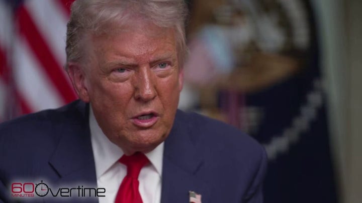 Trump reminds ‘60 Minutes’ during interview it had to pay him a lot of money