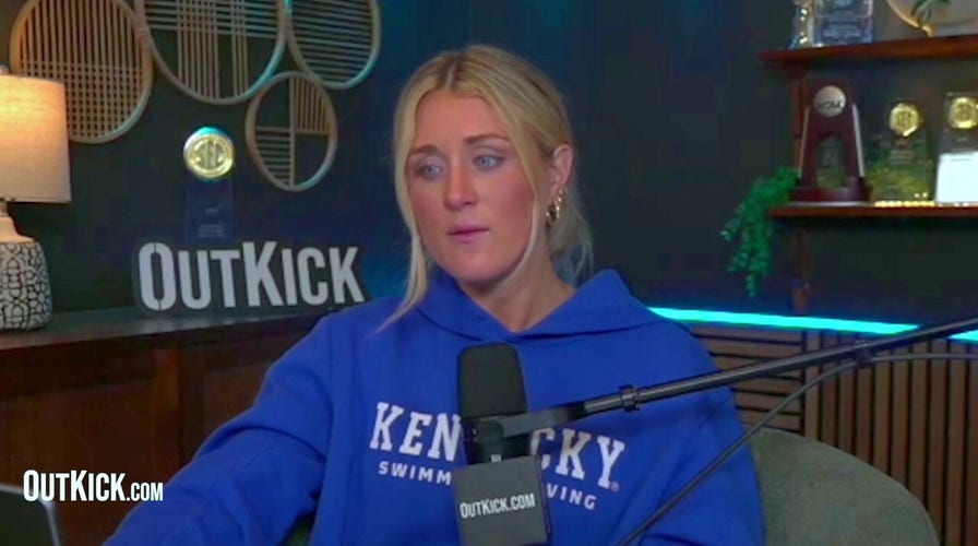 Riley Gaines reacts to writer's scathing column on Simone Biles feud