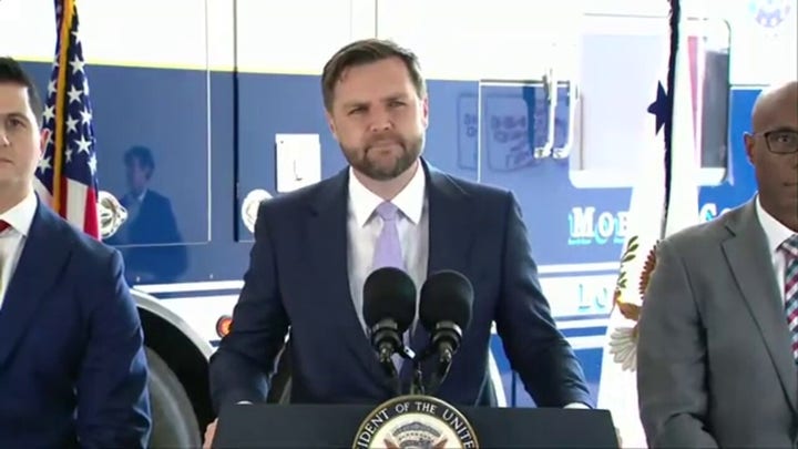 Vice President JD Vance slams California Gov. Gavin Newsom and Los Angeles Mayor Karen Bass