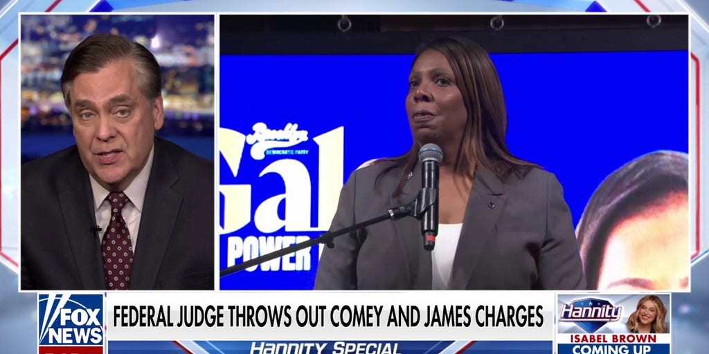 Letitia James may want to 'hold back' from celebrating this, argues Jonathan Turley