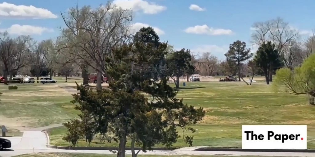 Plane crashes on Los Altos Golf Course in Albuquerque