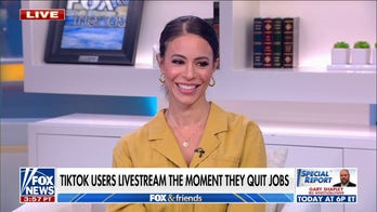 TikTok users 'live quitting' on social media