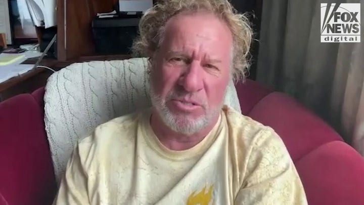 Sammy Hagar remembers wild times in Las Vegas after being given the key to the Las Vegas Strip