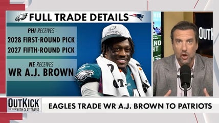 Clay Reacts to AJ Brown Trade | OutKick The Show w/ Clay Travis