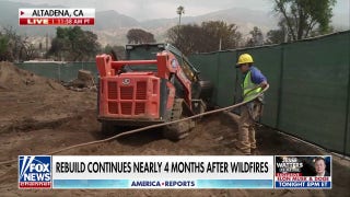 Rebuild continues nearly 4 months after Palisades and Eaton wildires - Fox News
