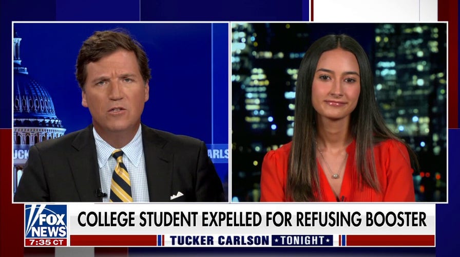 College student expelled for refusing to take booster shot