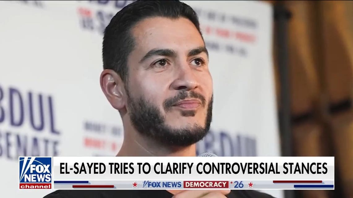 El-Sayed confronted over radical platform