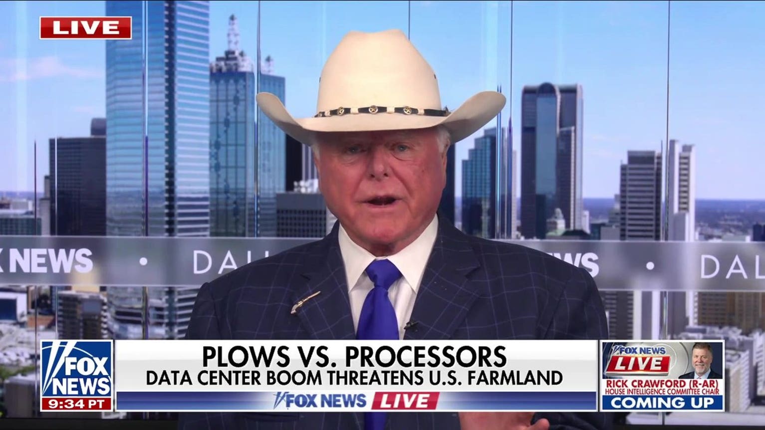 Sid Miller warns data center boom is threatening US farmland