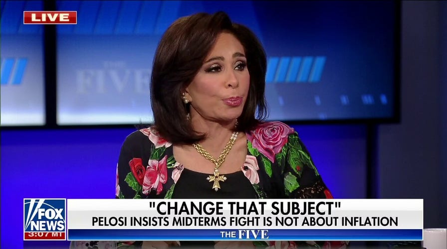 Judge Jeanine Pirro rips Pelosi for not wanting to discuss inflation: 'It's like a shell game'
