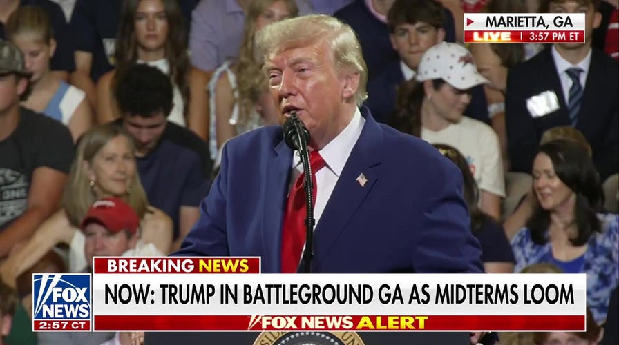 President Trump: The country is 'rocking and rolling'