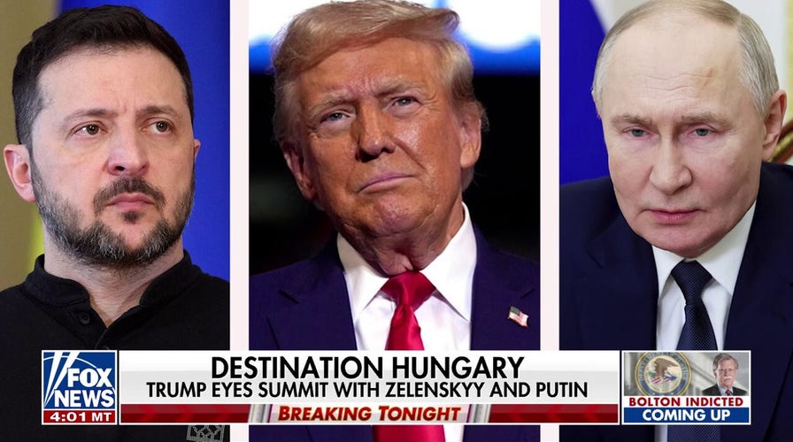 Trump speaks with Putin one day before meeting with Zelenskyy
