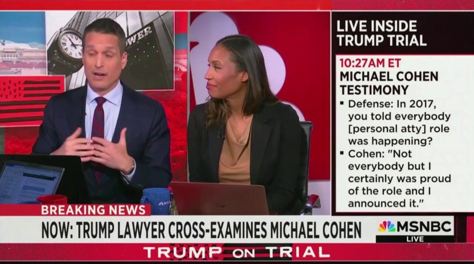 Michael Cohen Branded 'Opportunistic Thief' by MSNBC Legal Analyst After Theft Admission