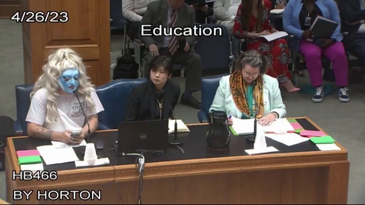 Drag performer condemns Louisiana legislation that bans gender ideology in schools
