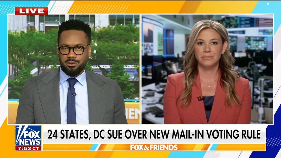 States sue USPS over mail-in voting rules ahead of midterms