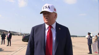 President Trump hails 'rocket ship' Big Beautiful Bill in press gaggle