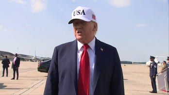 President Trump hails 'rocket ship' Big Beautiful Bill in press gaggle
