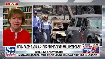 Democratic senator defends Biden's Maui response: 'Unique capacity to connect with people'