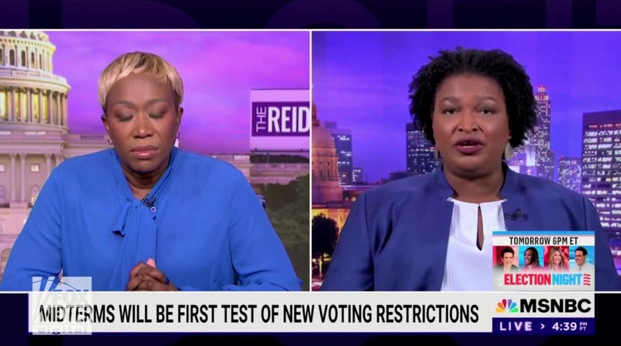 Stacey Abrams: Gov. Kemp 'outsourced voter purging' to White supremacists