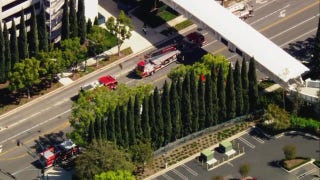 Car catches fire at Disneyland parking structure - Fox News