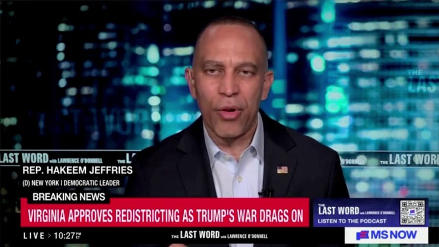 Hakeem Jeffries calls Trump the 'dumbest person ever' to sit at the White House