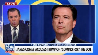 Joe Concha rips Comey for urging voters to back Biden: 'Smell of desperation' - Fox News