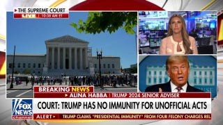 Trump campaign applauds SCOTUS immunity ruling - Fox News