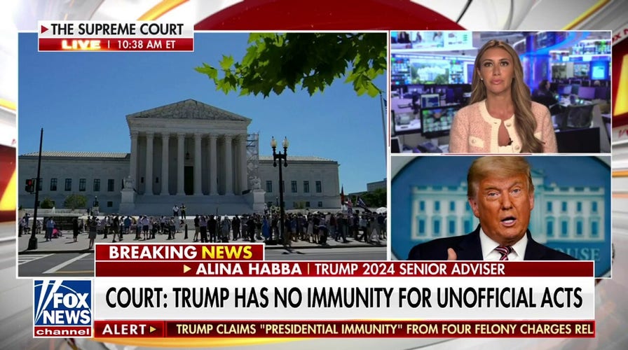 Trump campaign applauds SCOTUS immunity ruling