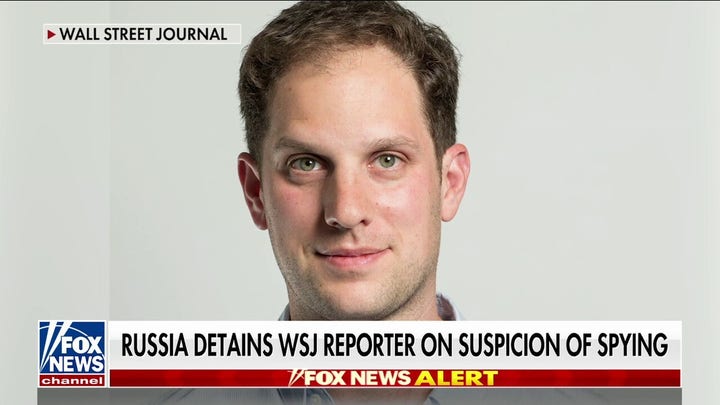 Russia detains Wall Street Journal reporter, accuses him of spying
