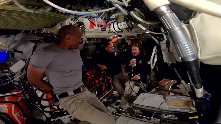 Artemis II astronauts send Easter wishes to Earth