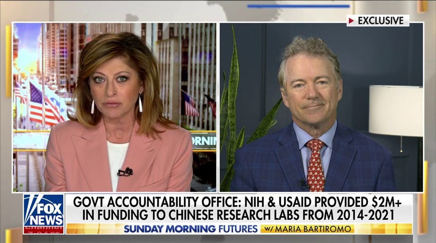 Rand Paul calls for 'international consortium of countries' to cut gain-of-function research: 'Very serious'