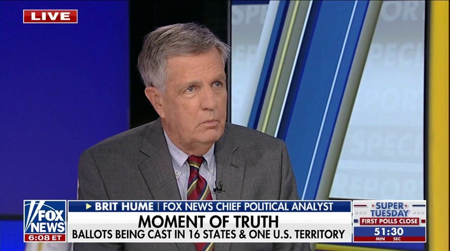 Biden is "palpably senile and the country can see it": Brit Hume