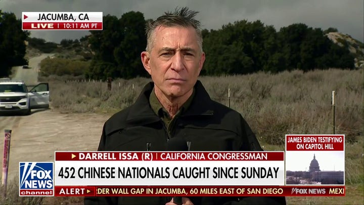 Surge of Chinese nationals crossing the southern border