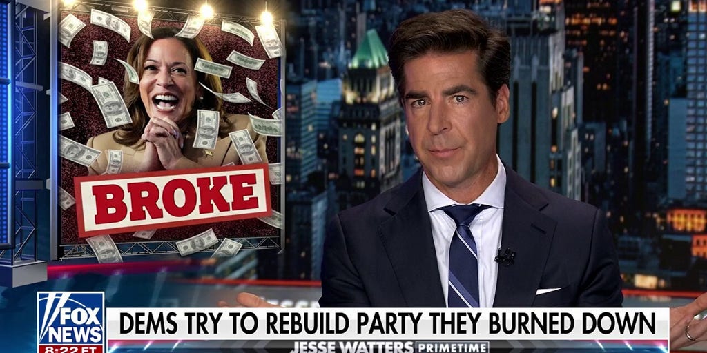 Watters: What did Kamala Harris do with her billions?