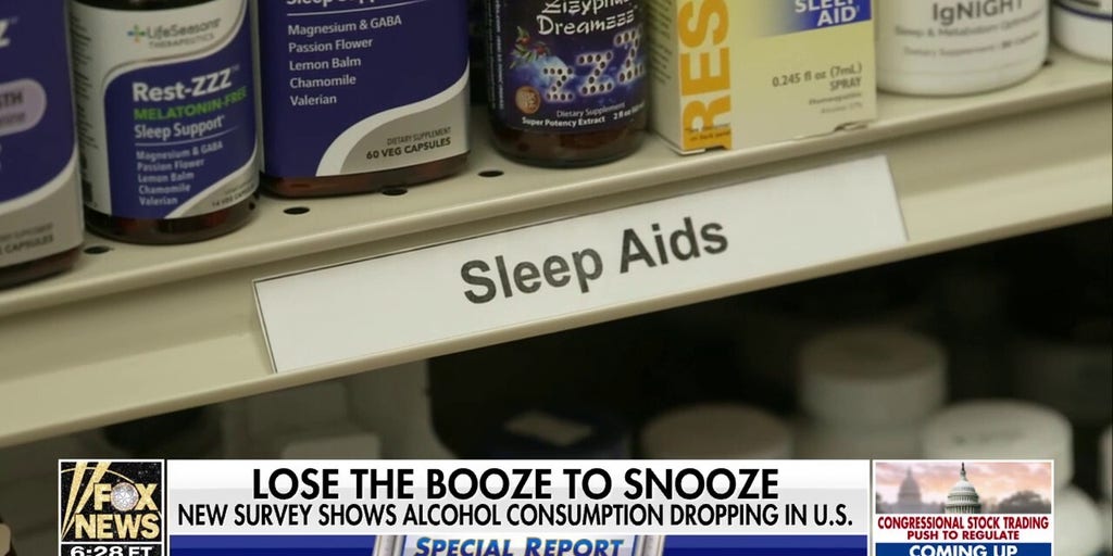 US alcohol sales at record low as Americans turn to sleep aids