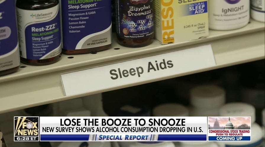 US alcohol sales at record low as Americans turn to sleep aids