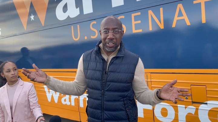 Warnock courts student voters ahead of Georgia runoff, reiterates support for Biden student loan handout