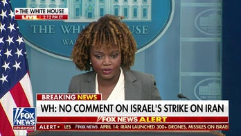 White House has no comment on Israel strikes, Middle East tensions