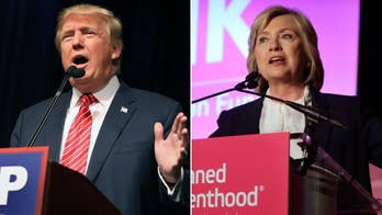 Trump overshadows Hillary