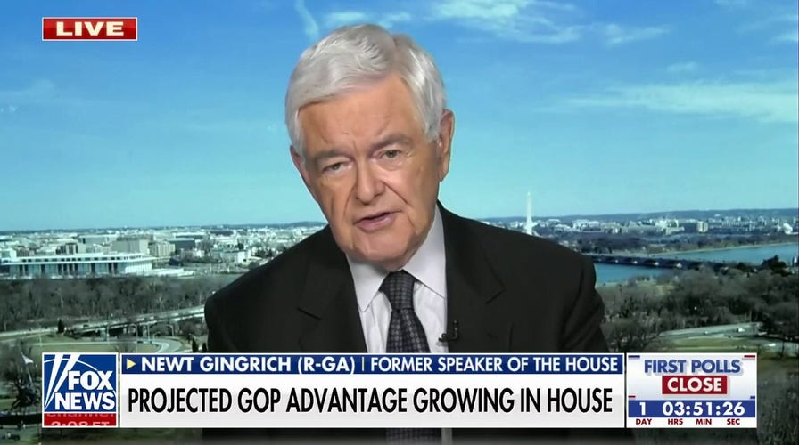 Newt Gingrich: Biden could take entire Democrat Party down by 2024