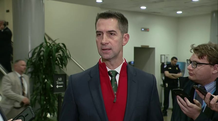 Cotton says video shows survivors trying to rejoin the fight, not shipwrecked sailors