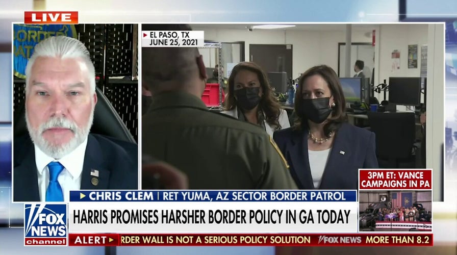 Kamala Harris is ‘not serious’ about border security: Chris Clem