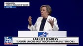 Far-left teachers union leaders rally ahead of midterms