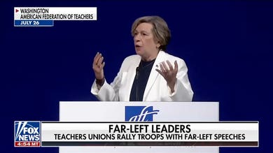 Far-left teachers union leaders rally ahead of midterms