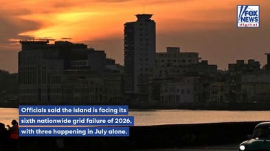 Cuba's power grid collapses again as sixth nationwide blackout grips the island