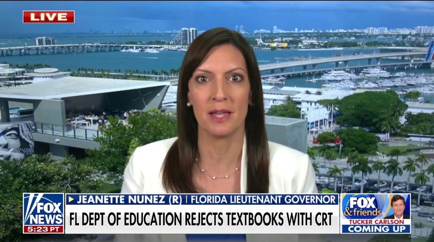 Florida lt. gov. on officials rejecting CRT-laced textbooks: ‘Parents should be breathing sigh of relief today’