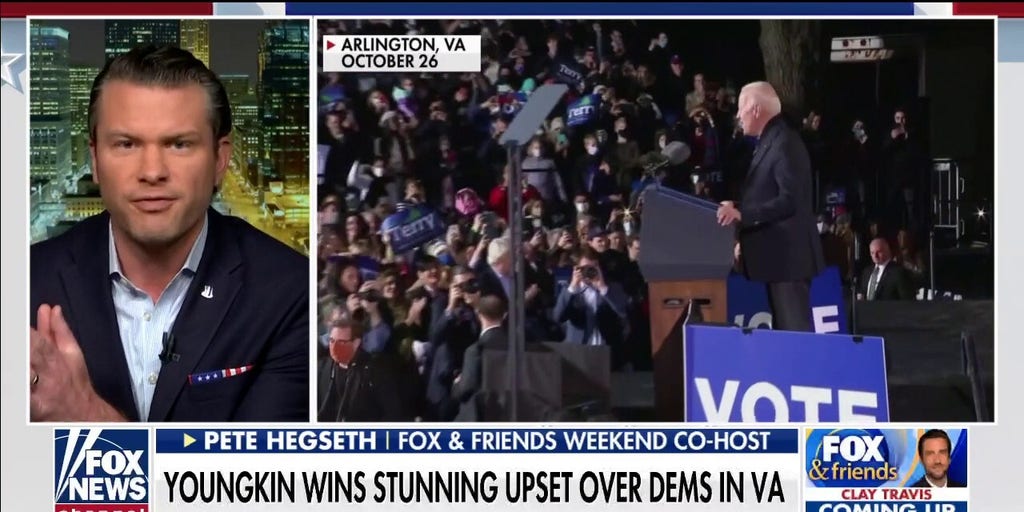 Youngkin Wins Stunning Upset Over Democrats In Virginia | Fox News Video